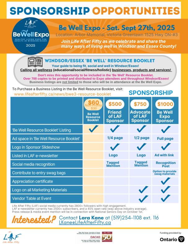 BWE3 Sponsorship Opportunities